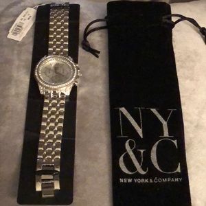 NY&C Silver Watch